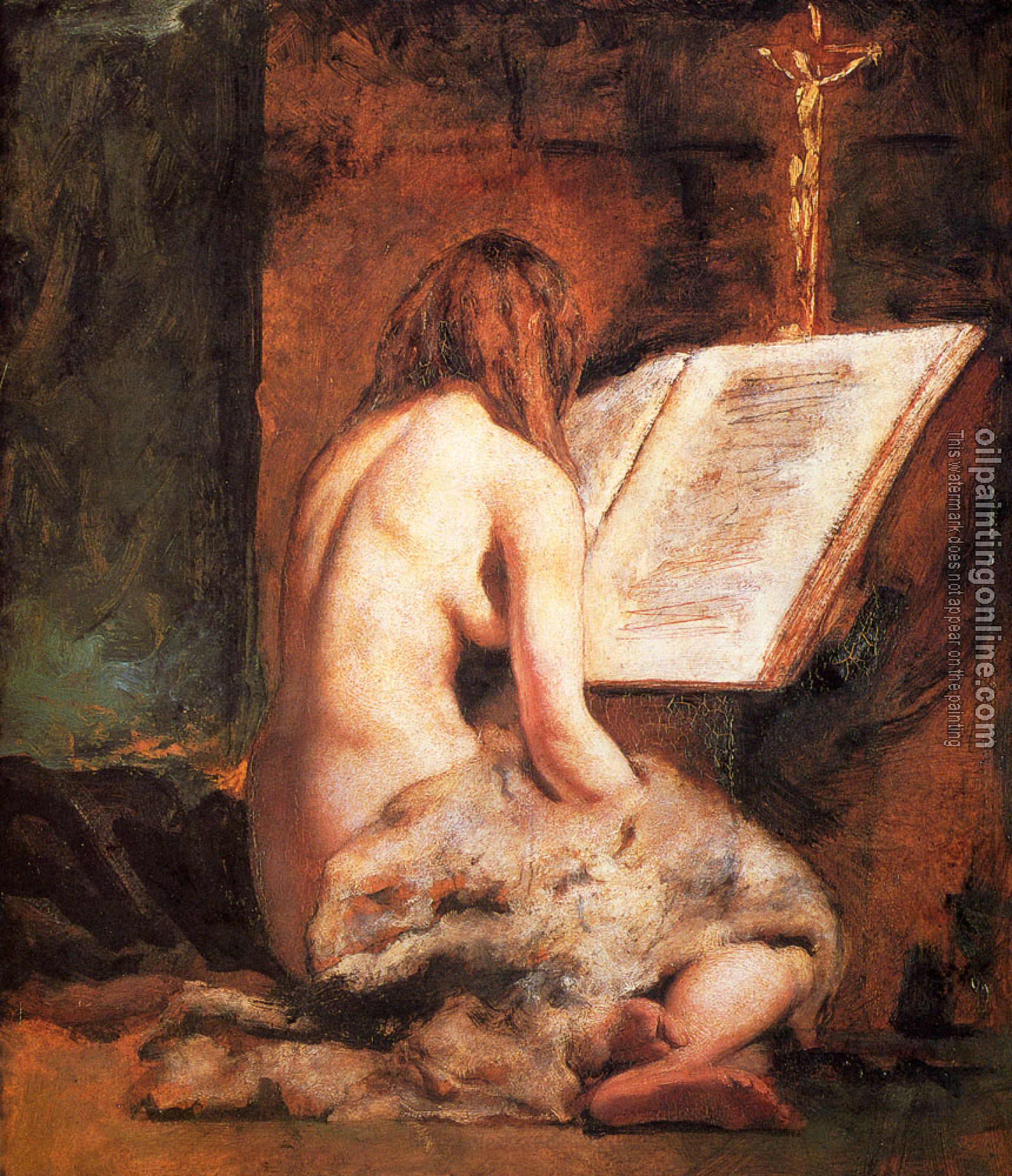 William Etty - The Penitent Magdalen